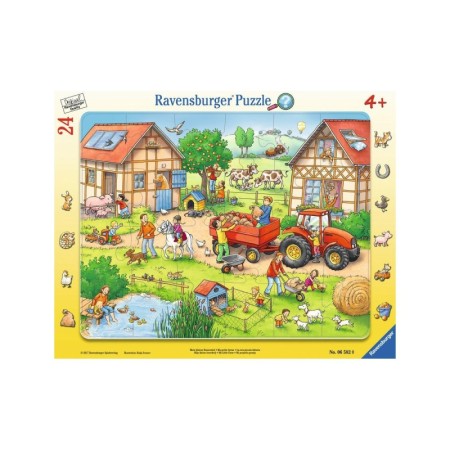 Puzzle tip rama mica mea ferma 24 piese Ravensburger - 1